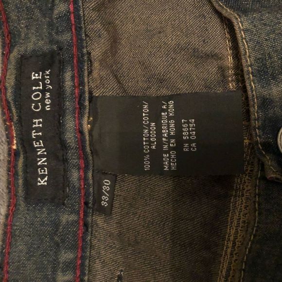 Kenneth Cole New York R/R Jeans - NWT Size 33/30 - Picture 6 of 10